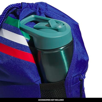 adidas Stadium Sackpack – Drawstring Backpack for Sports, Small Gym Bag, 13L - color: Italy