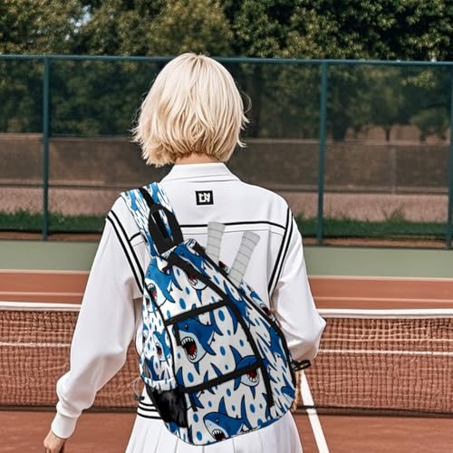 Pickleball Bag for Women & Men – Lightweight Sports Backpack with Paddle Compartments, Dual Carry Modes, Detachable Zippered Strap, Brown Leopard, Great Gift Option for Players - color: Pickles Green