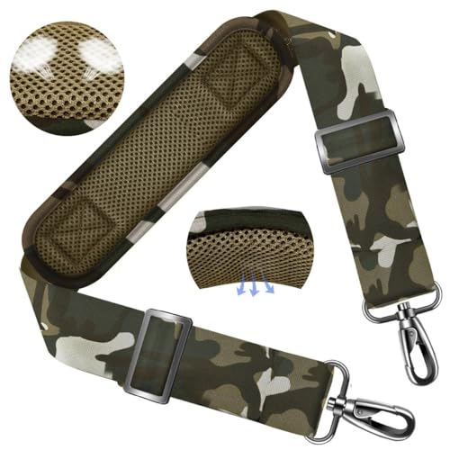 ZINZ Shoulder Strap 58" with Thick Fixed Pad - color: Camouflage Green