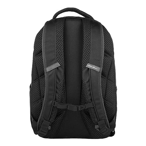 Eddie Bauer Adventurer Backpack with Organization Compartments and Hydration/Laptop Compatible Sleeve, Adventurer - Black, 25L - color: Adventurer - Black, size: 25L