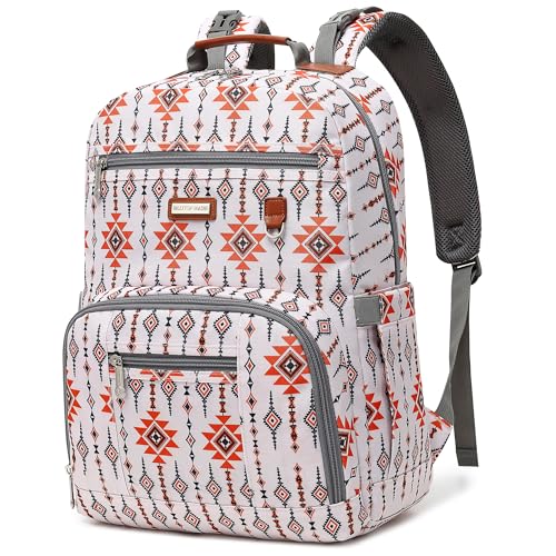 Diaper Bag Backpack, Large Baby Nappy Bags with Portable Changing Pad for Boys and GirlsMultifunction Travel Baby Bag for Moms Dads, Shower Gifts Waterproof and Stylish - color: Beige