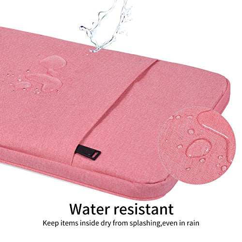 14 Inch Laptop Sleeve Case Women Girls for DELL XPS 15, Latitude 5420 7420, Inspiron 14, Lenovo Flex 5, HP 14 Laptop, Razer Blade 15, Laptop Cover 14 inch Water Resistant Computer Bag -Pink - color: Pink, size: 14 inch