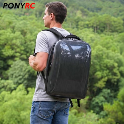 Avata 360 Backpack, Waterproof Travel Case Hard Shell Shoulder Bag for DJI Avata 360, Fits for RC Motion 3, Goggles 3, Batteries, Charging Hub &Other Accessories
