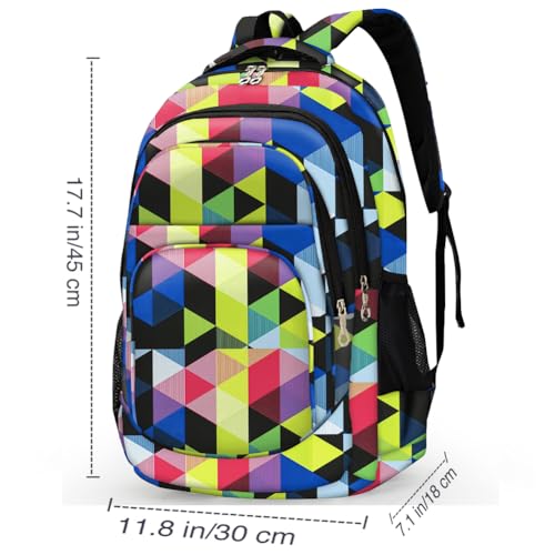 rickyh style Stylish Backpack: Multi-functional and Lightweight Bag for Travel, School, and Outdoor Activities - color: 007sanjiao
