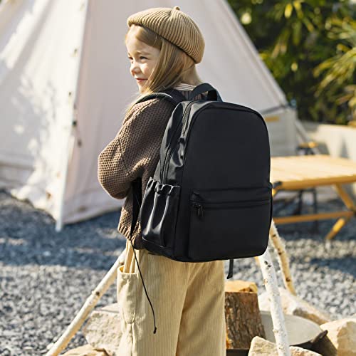 CLUCI Kids Backpack for Girls Boys Bookbags Preschool Backpack Toddler Daycare School Bag Elementary Kindergarten Black - color: 2-0 Black