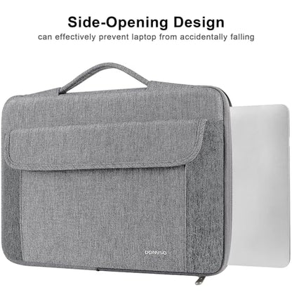 DOMISO 15.6-16 Inch Laptop Sleeve Case,Water-resistant Laptop Protective Case for MacBook Pro16,Dell XPS 16,Lenovo,HP, ASUS, Acer,Gray - color: Grey, size: 15.6-16 Inch