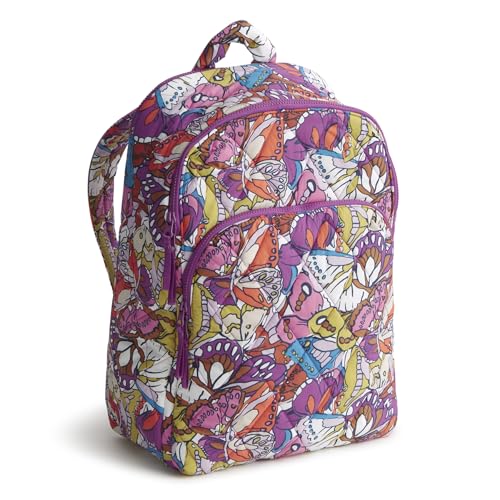 Vera Bradley Women's Featherweight Westover Hybrid Backpack, Flutter, One Size - color: Flutter