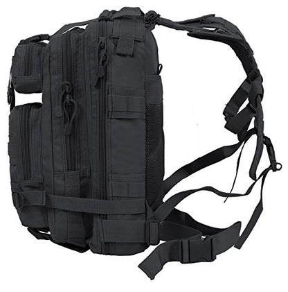 Seibertron Falcon Water Repellent Hiking Camping Backpack Compact Pack Summit Bag (Black 27L) - color: Black 27l(size:9"*11"*16.5")