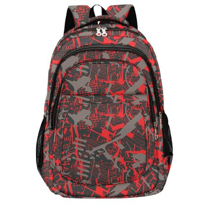 rickyh style Stylish Backpack: Multi-functional and Lightweight Bag for Travel, School, and Outdoor Activities - color: 007tuhong