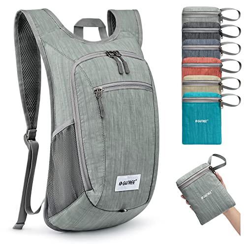 G4Free 10L/15L Hiking Backpack Lightweight Packable Hiking Daypack Small Travel Outdoor Foldable Shoulder Bag - color: Grey, size: 20L