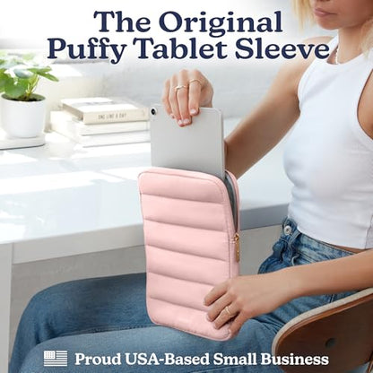 Vandel Puffy iPad Sleeve 11 Inch, Tablet Sleeve, iPad Bag, Tablet Pouch - color: j. Pink, size: 9-11 Inch