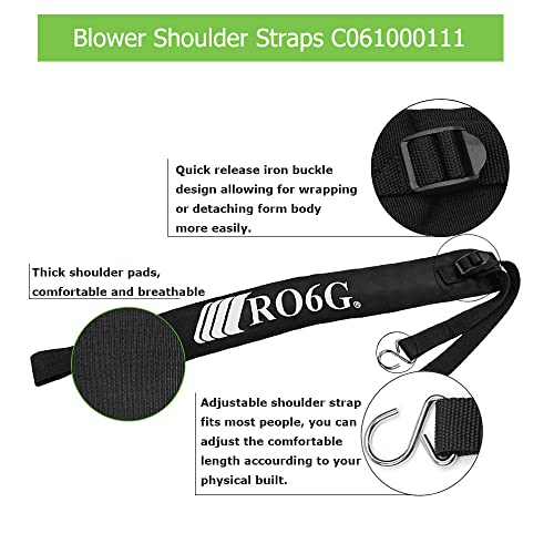C061000111 Replacement Stihl Backpack Blower Straps/Harness for C061000110 Echo Leaf Blower Shoulder Strap PB-500 PB-265LN PB-403H PB-413H PB-460 PB-610 PB-620 PB-650 PB-755-2 Pack