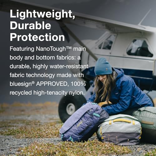 Osprey Transporter Lightweight Travel Duffel Bag - Extra Large Water Resistant Durable Gear Bag for Men and Women - color: Raven Black, style: 65l