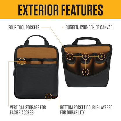 Carhartt Station Tool Pouches, Durable Organizer, Compatible with All Station Tool Bags, Medium - size: Medium