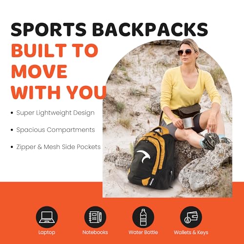 Mintra Sports Backpacks (Turtle Green, Challenger) - color: Turtle Green, size: Challenger