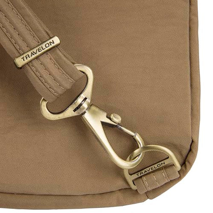 Travelon Anti-Theft Signature Slim Backpack - color: Latte