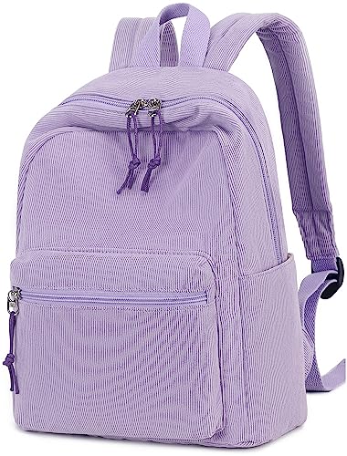 BTOOP Mini Backpack Women Girls Water-resistant Small Backpack Purse Shoulder Bag for Womens Adult Kids School Travel - color: Corduroy-purple, size: Mini