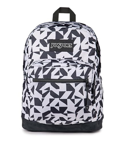 JanSport Right Pack Backpack - Durable Daypack with Padded 15 Laptop Sleeve, Spacious Main Compartment & Integrated Water Bottle Pocket - Groovy Grids - color: Groovy Grids