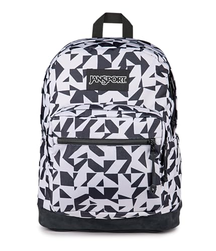 JanSport Right Pack Backpack - Durable Daypack with Padded 15 Laptop Sleeve, Spacious Main Compartment & Integrated Water Bottle Pocket - Groovy Grids - color: Groovy Grids