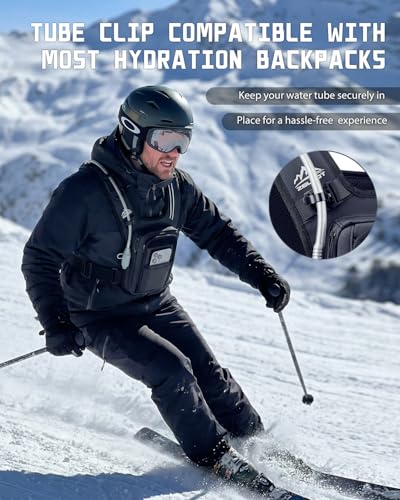 Zelvot 2L-3L Hydration Bladder Kit, 6 in 1 Water Bladder for Hiking Backpack, BPA Free Leakproof Water Storage Bladder with Cleaning Kit, Water Pouch Hydration Pack - size: 2L + Cleaning Kit