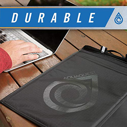 AquaQuest Storm 100% Waterproof Laptop Sleeve – Lightweight Ripstop Nylon Case, Welded Seams and Removable 5 mm Neoprene Liner – 11 in – Camo – Fits up to 12 × 9.75 in - color: Camo, size: 11 inch