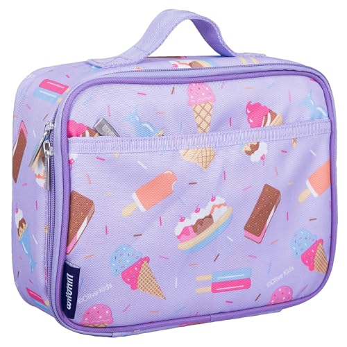 Wildkin Kids Insulated Lunch Box, Keeps Food Hot or Cold, BPA-Free with Mesh Pockets & Easy-Clean Lining – Ideal for School, Travel & Daycare – Sweet Dreams - color: Sweet Dreams, size: 9.75 x 7 x 3.25 inches