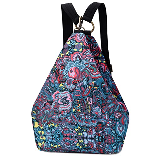Black Butterfly Premium Backpack for Women, Bohemia Style Fashion Casual Daypack Backpack, Small Backpack Purse (03-blue) - color: 03-blue