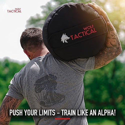 WOLF TACTICAL Sandbag Workout Bag Sand Bags for Weight Training Workout Sandbag Fitness Sand Bag - color: 200 LB