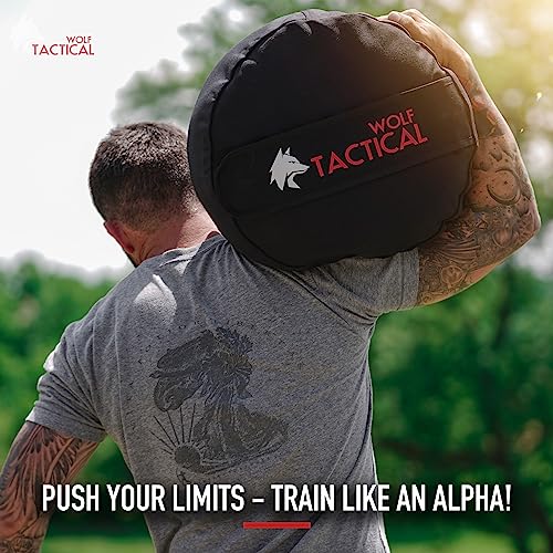 WOLF TACTICAL Sandbag Workout Bag Sand Bags for Weight Training Workout Sandbag Fitness Sand Bag - color: 150 LB