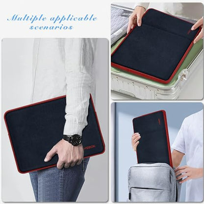 Hseok Laptop Sleeve 15 inch Case Compatible with MacBook Air 15 M5 M4 A3241 M3 A3114 M2 A2941 2025 2024 2023, MacBook Pro 15 A1398, Dell XPS 15, Computer Bag with Side Pocket & Dual Zippers,B02K02 - color: B02K02, size: 15"