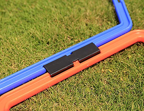 Hexagon Agility Ring Training Circle Ring Speed Agility Ladder Physical Training Ring Football Footwork Trainer Hurdles Agility Ladder Fitness Equipment Multicolor Training Ring 3Pcs - color: yellow