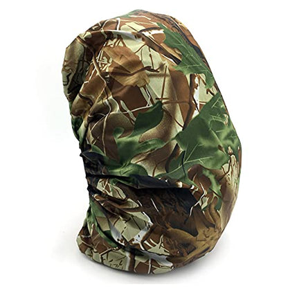 Waterproof Rucksack Cover Backpack Rain Cover 30L-100L for Travel Climbing Hiking (Leaf Camo, 70L-80L) - color: Leaf Camo, size: 70L-80L