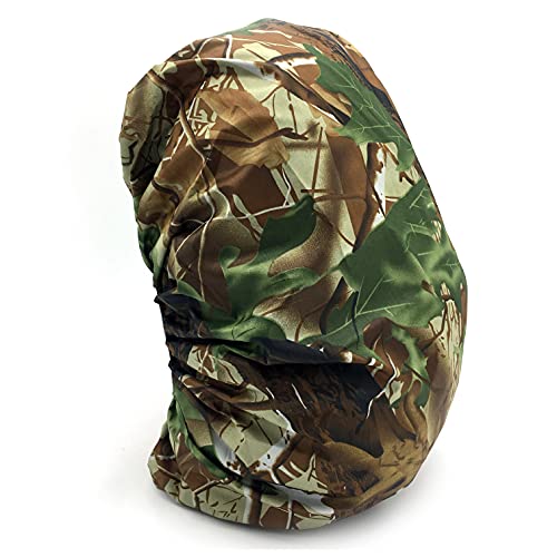 Waterproof Rucksack Cover Backpack Rain Cover 30L-100L for Travel Climbing Hiking (Leaf Camo, 60L-70L) - color: Leaf Camo, size: 60L-70L