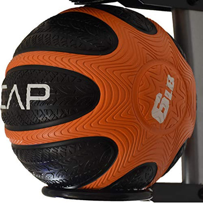 Cap Barbell Medicine Ball - style: 6 lb, Orange