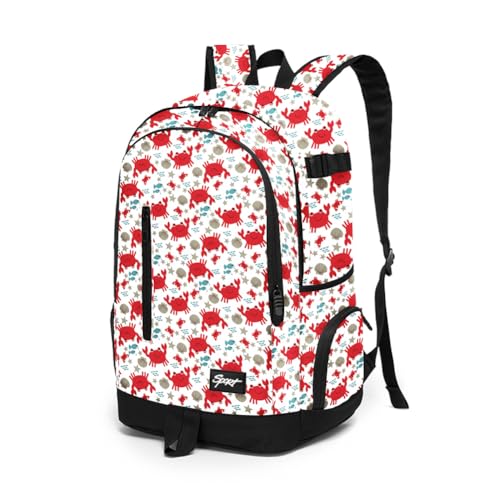 rickyh style School Backpack Travel Bag for Men & Women Lightweight College Back Pack with Laptop Compartmen - color: 01pxie