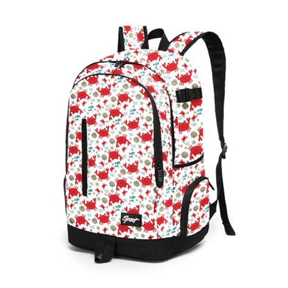 rickyh style School Backpack Travel Bag for Men & Women Lightweight College Back Pack with Laptop Compartmen - color: 01pxie