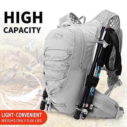 IX INOXTO Running Hydration Vest for Men Women Water Backpack for Running 3L Running Hydration Pack for Trail Running Marathon Race Hiking