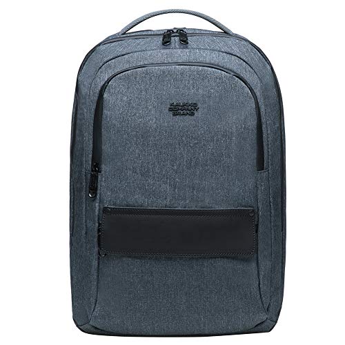 KAUKKO Laptop Outdoor Backpack Traveling Daypack Hiking Rucksack Large Capacity Bag Fits 15.6"(KB01-Darkgrey) - color: Kb01darkgrey