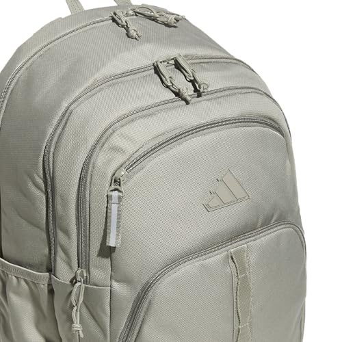 adidas Prime 7 Backpack for Laptop, School and Travel, 37L - color: Silver Pebble Grey