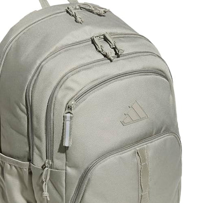 adidas Prime 7 Backpack for Laptop, School and Travel, 37L - color: Silver Pebble Grey