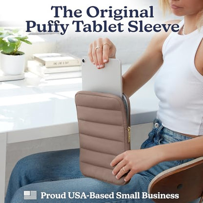 Vandel Puffy iPad Sleeve 11 Inch, Tablet Sleeve, iPad Bag, Tablet Pouch - color: f. Latte, size: 9-11 Inch