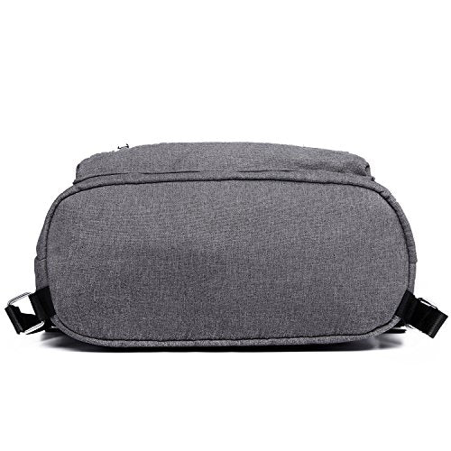 KAUKKO Drawstring Sports Backpack Gym Yoga Bag Shoulder Rucksack for Men and Women - color: Dark Grey