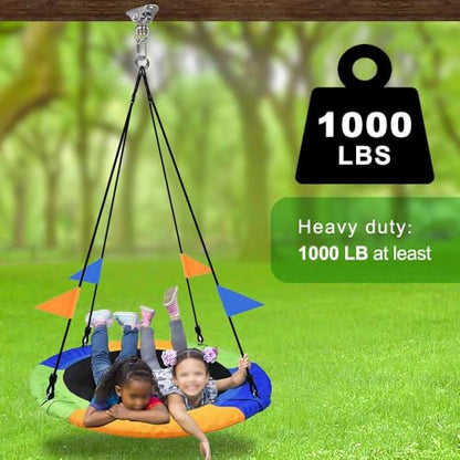 BeneLabel Silent Swing Hanger with Bearing Stainless Steel Hanging Chair Mount 1000 LB Capacity Swing Mount 360°Swivel Hook for Hammock Chairs, Porch Swings, Punching Bags - color: 1pcs Silent Swing Hanger With Bearing