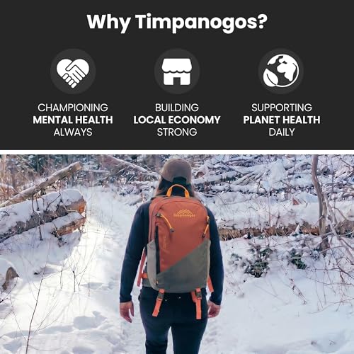 Timpanogos Elevation 22L Hiking Backpack, Lightweight Daypack for Men & Women made with Water-Resistant Ripstop Nylon, Hydration Compatible comes with Ergonomic Straps for Camping and Travel (Zion) - color: Zion