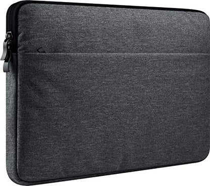 CCPK Laptop Sleeve Case for New MacBook Air M5 15 inch A3448 2026 M4 A3241 2025 M3 A3114 2024 M2 A2941 2023 15.3 Inch Mac Book Pro TouchBar A1707 A1990 15.4-inch 2019 Bag Cover with Pocket Black Grey - color: Black Gray, size: 15 inch New MacBook / 14 inc