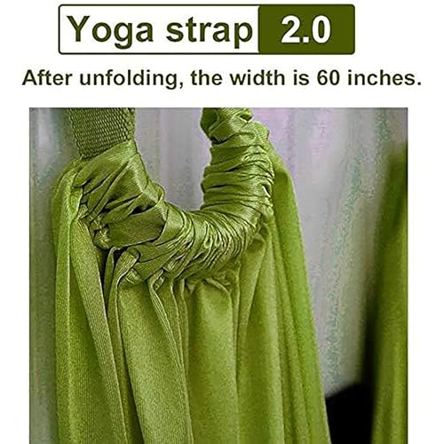 2026 New Adjustable Yoga Stretching Strap with Door Anchor, Multi-Functional Leg & Back Flexibility Trainer for Pilates, Aerial Yoga, Splits, Dance, Gymnastics, Physical Therapy