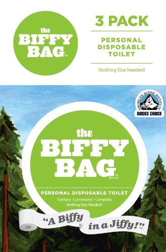Pocket Size Disposable Toilet, Classic - size: Pack of 3