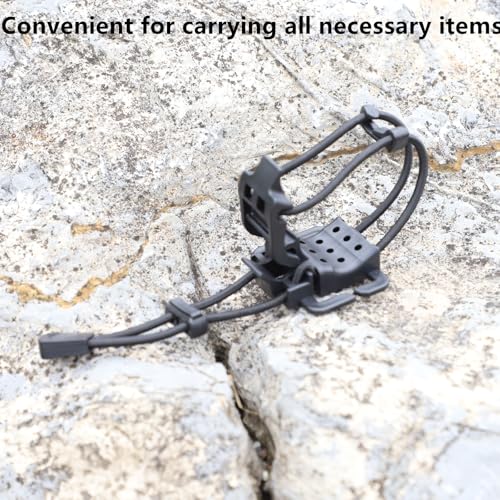 Tactical Gear Molle Clips, Multipurpose Backpack Binding Clip Walking Stick Fixed Clip Outdoor Hook Backpack Accessories for Clipping Gear to Backpack