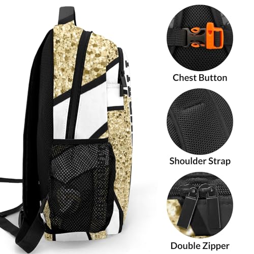 Sport Volleyball Shoulder Backpack Bag for Sports Travelling Hiking Camping - color: Muilti 7
