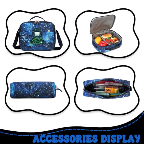 3 in 1 Boys Rolling Backpack with Wheels for Elementary Kindergarten Students Kids Travel Luggage Carry on Backpack for Boys Ages 6-8 - color: B Space